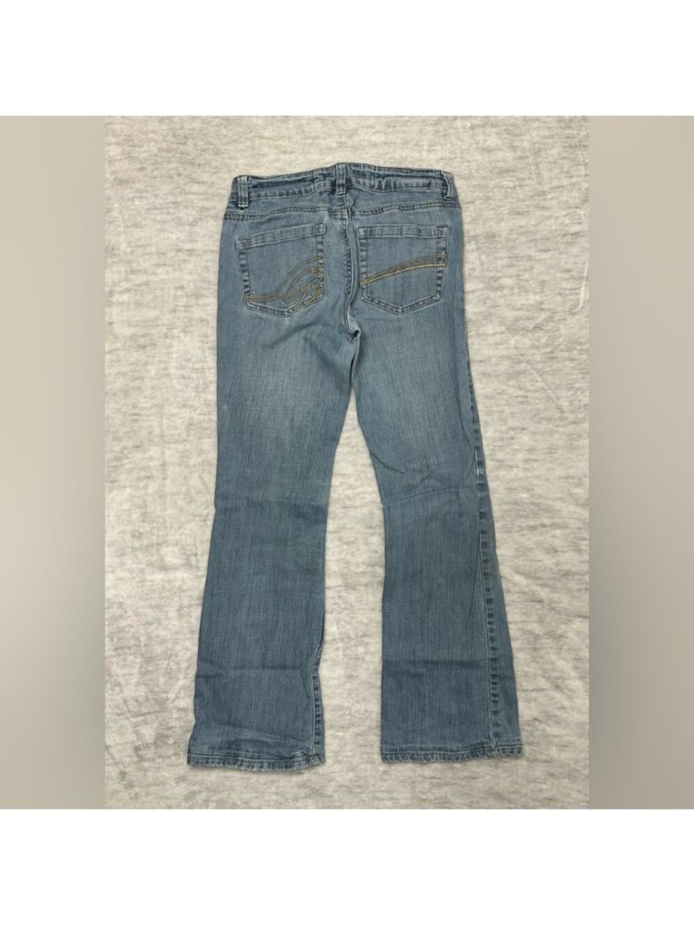Garage Y2K Flare Jeans Low Rise Light Wash